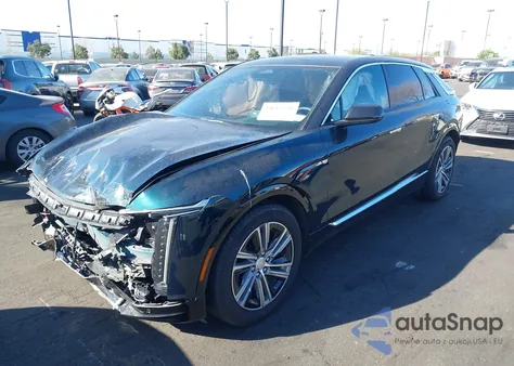 2024 Cadillac Lyriq Luxury W/1Sd from USA, damaged, VIN 1GYKPRRLXRZ107937